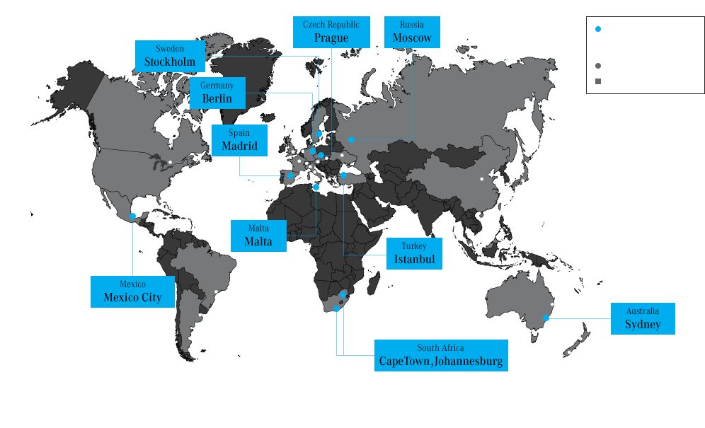 International FASHION HOT SPOTS