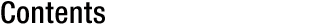 Contents