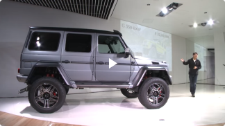 G 550 4x4² プレス発表会”
